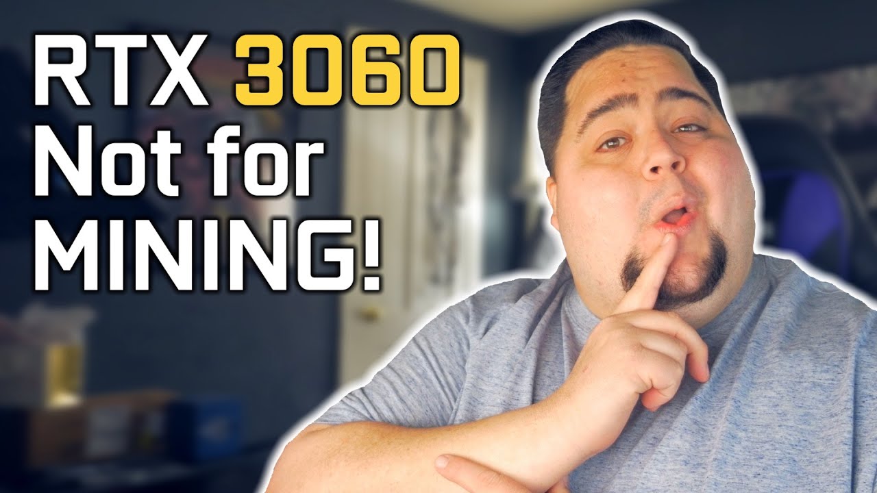 NVIDIA DESTROYS RTX 3060 Hash Rate so Miners Don't Buy Them