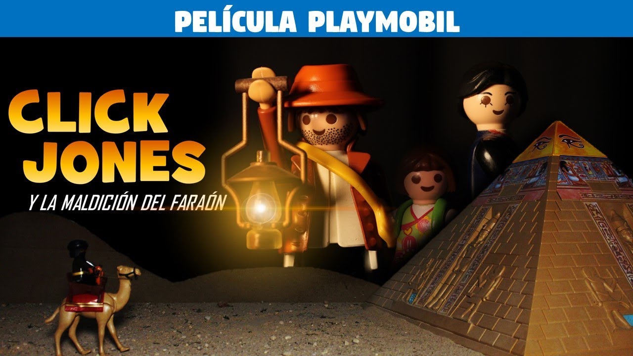 Click Jones y la maldición del faraón - Película Playmobil Stop-motion