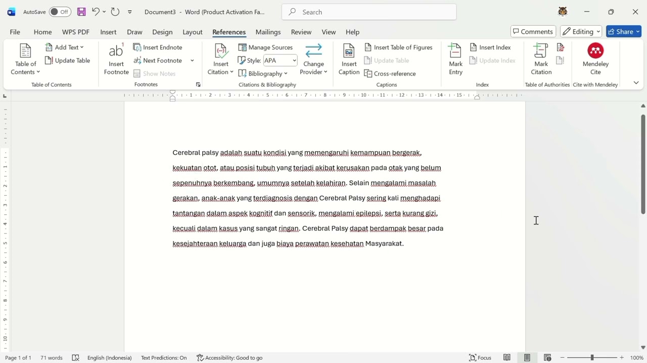 TUTORIAL MENGGUNAKAN MENDELEY DAN PARAFRASE — UNIVERSITAS BINAWAN