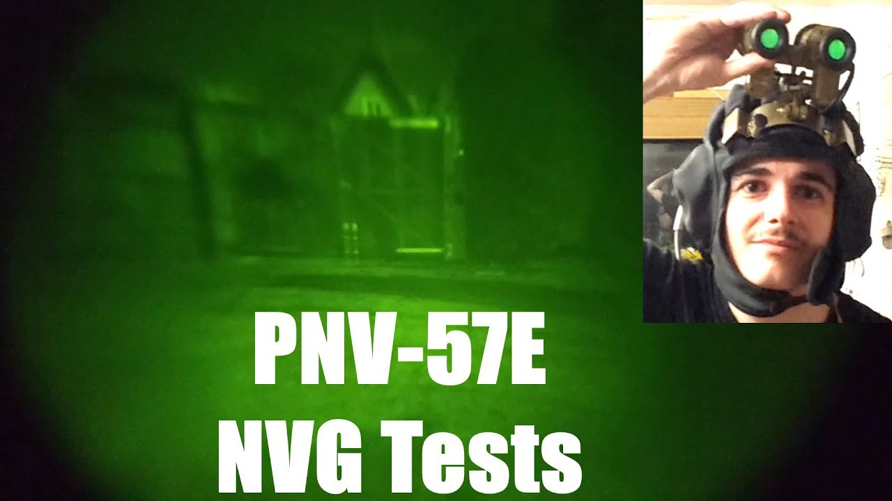 Soviet PNV-57E Night Vision Tests