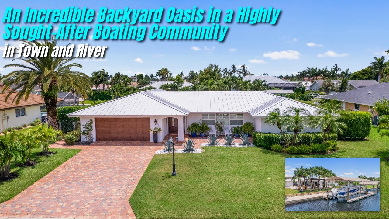 Town & River Boater&rsquo;s Dream 🛥️ | 4 Bed Waterfront Home w/ Solar, Pool & New Roof in Fort Myers, FL