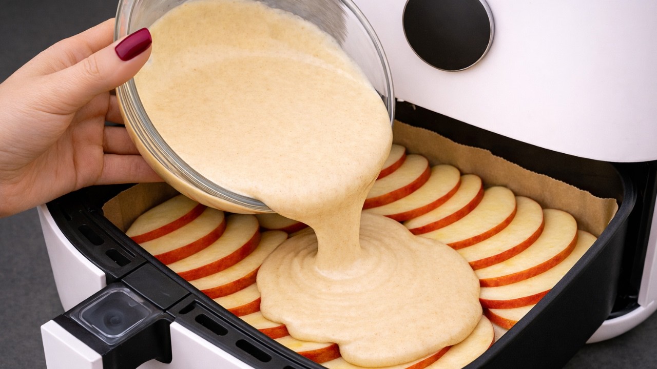 The famous AirFryer dessert that's driving the whole world crazy! No oven required!