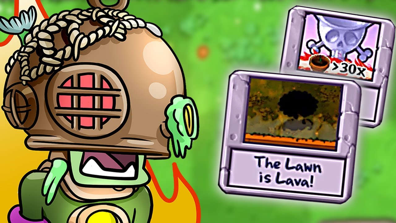 The Floor Is LAVA But In P.V.Z MOTS (Mini Games part 2)