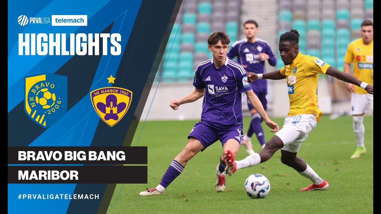 Bravo 2-3 Maribor | 14. krog 2025/26 #PrvaLigaTelemach
