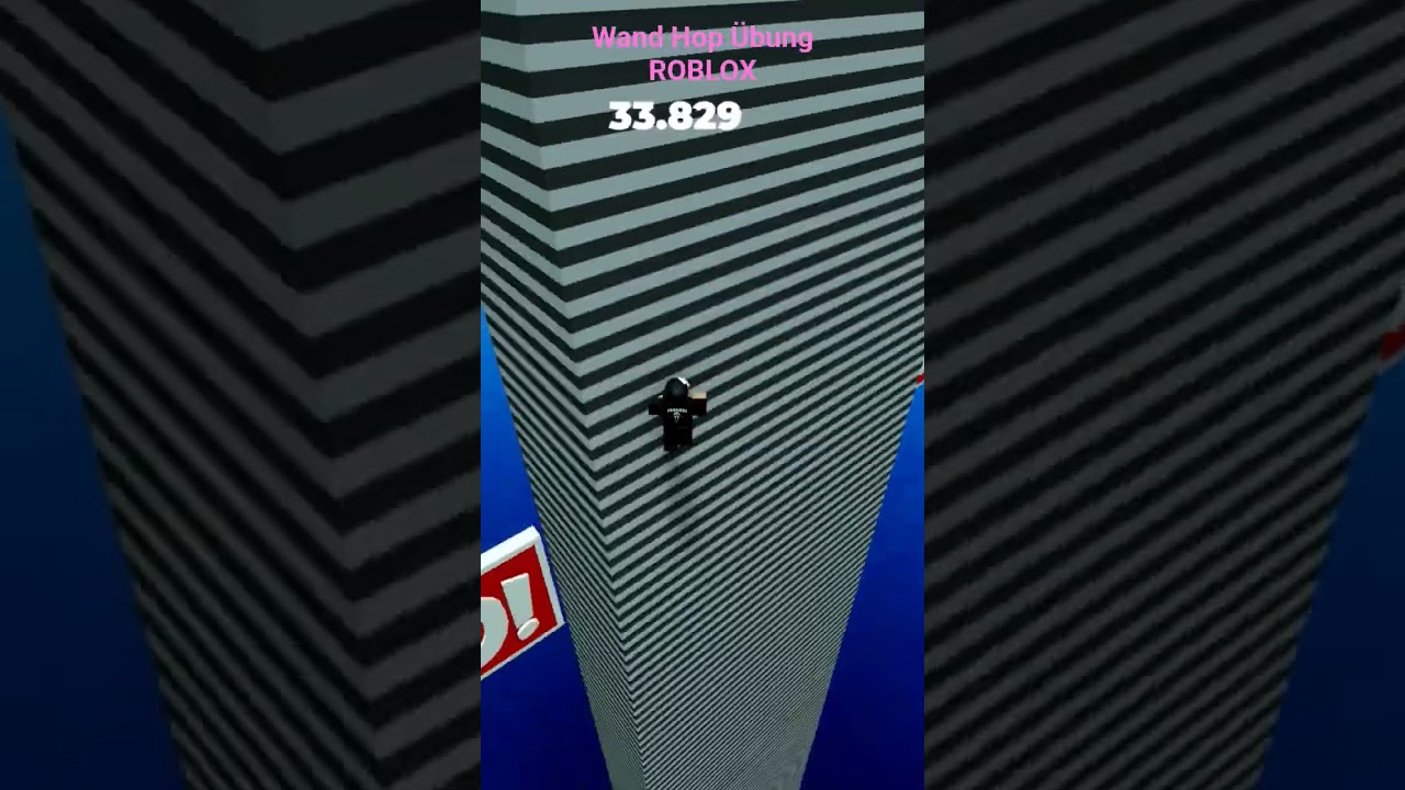 Roblox Wand Hop &Uuml;bung mega Hochhaus #roblox #wandhopuebung #robloxshorts