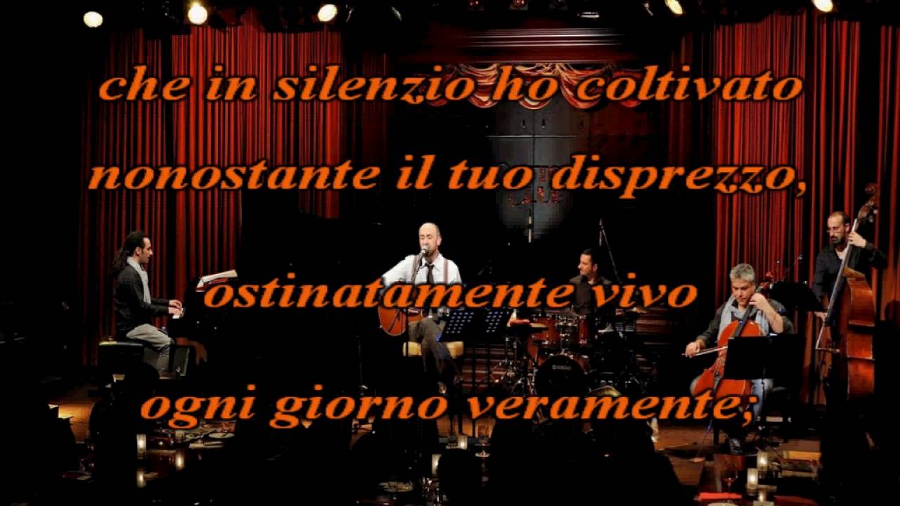 Joe Barbieri Lacrime di Coccodrillo  Karaoke