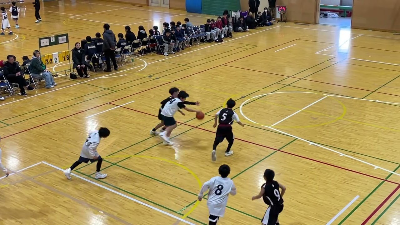 20260117下吉田BROS⭐︎交流試合　下吉田BROS戦3Q@下吉田第二小学校