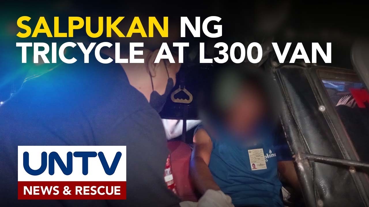 2 indibidwal, sugatan sa salpukan ng tricycle at L300 sa Butuan City
