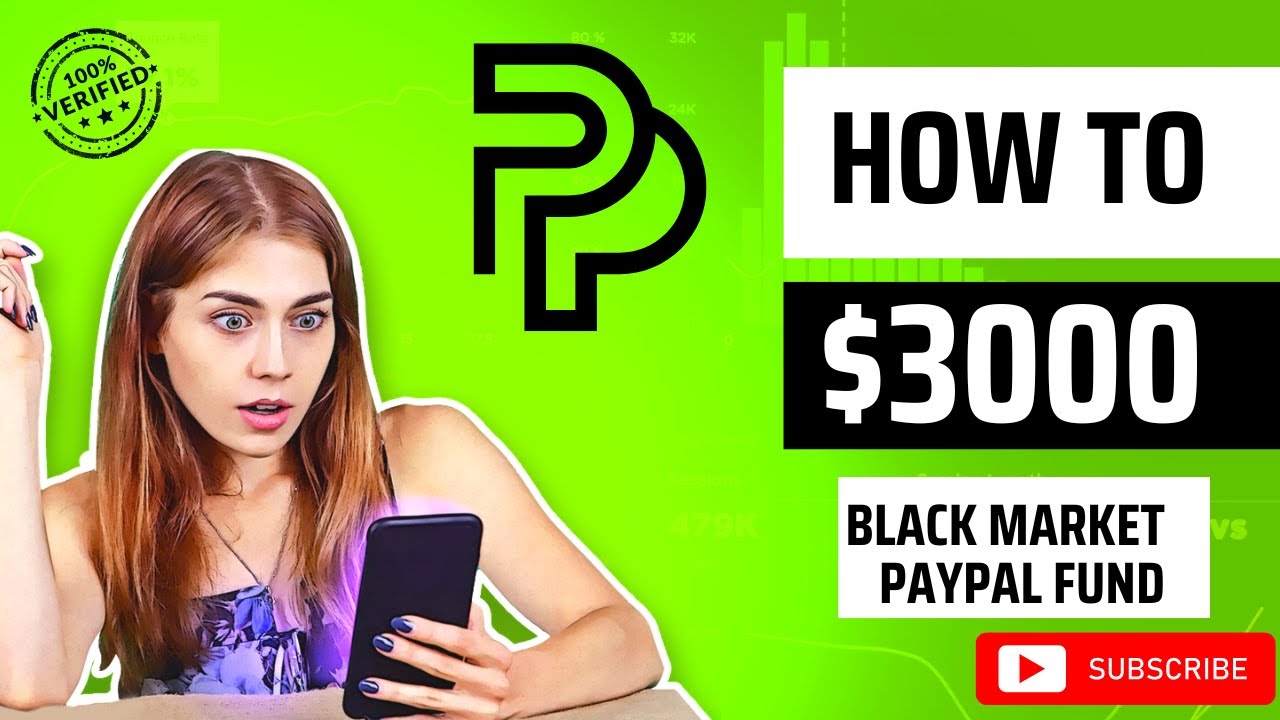 How to secure black market PayPal fund I bought $3000 PayPal fund only @ $149! Live testing video