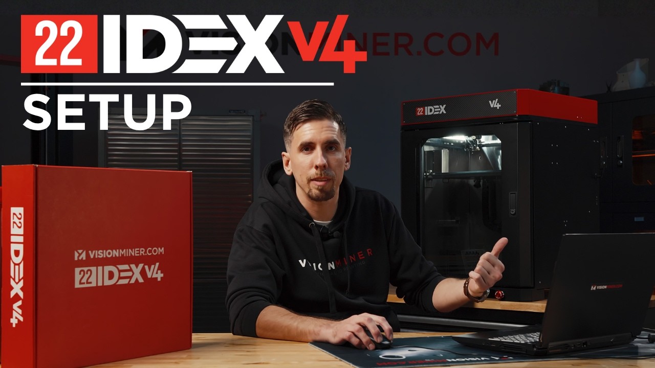 22 IDEX V4 &mdash; Полное руководство по настройке и первой печати