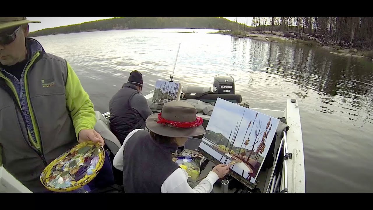 Adventure Painting - Lac La Ronge, Forrest Fire site