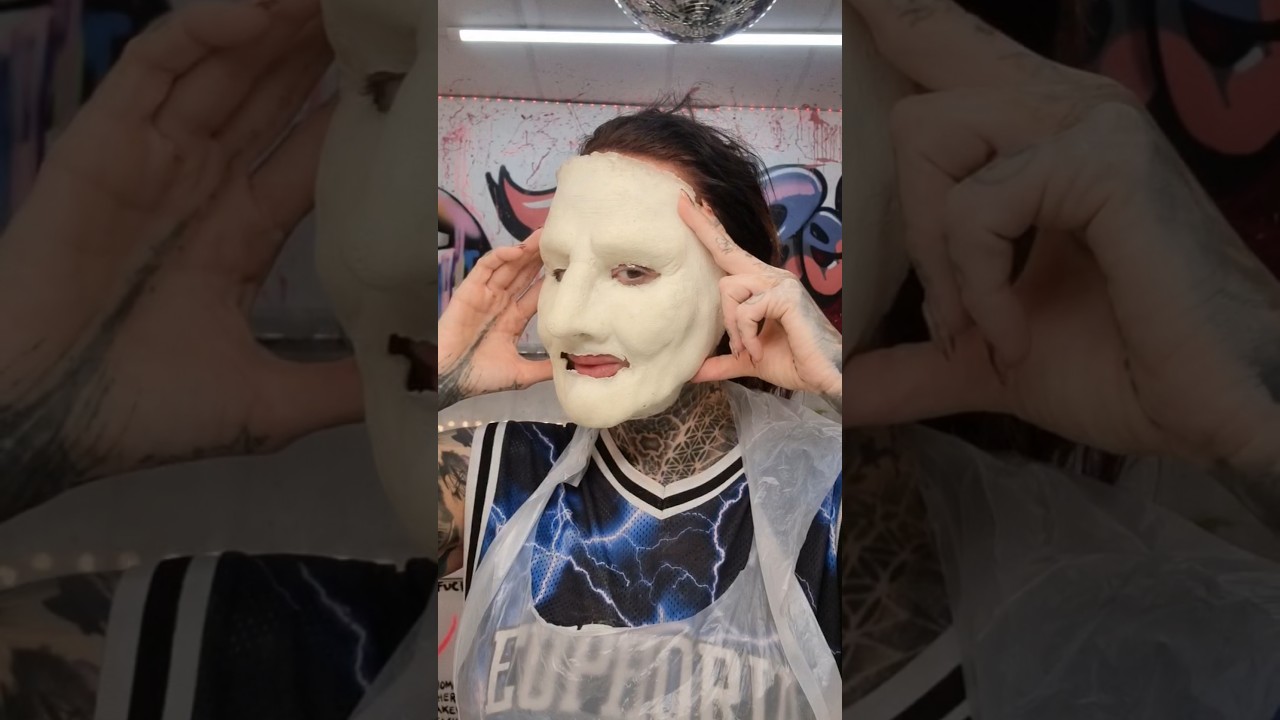 new product alert- old age makeup foam latex prosthetic face.