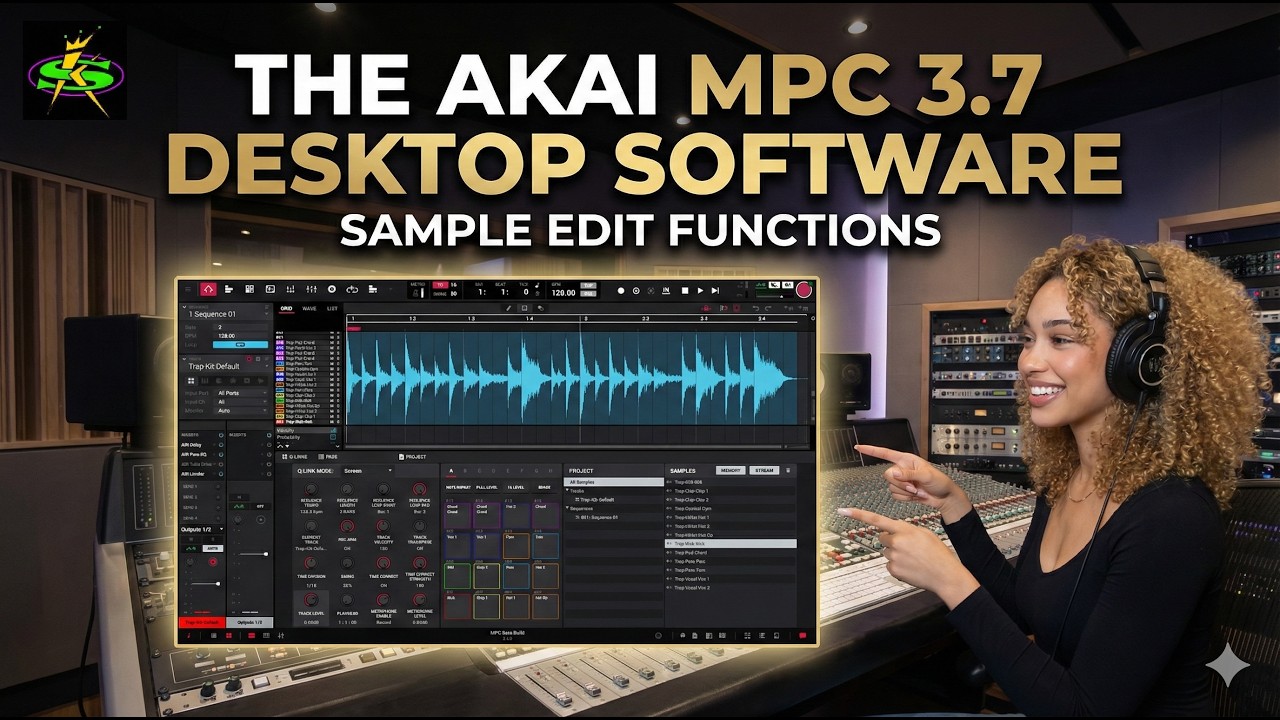THE AKAI MPC3.7 DESKTOP SOFTWARE: SAMPLE EDIT FUNCTIONS PRO