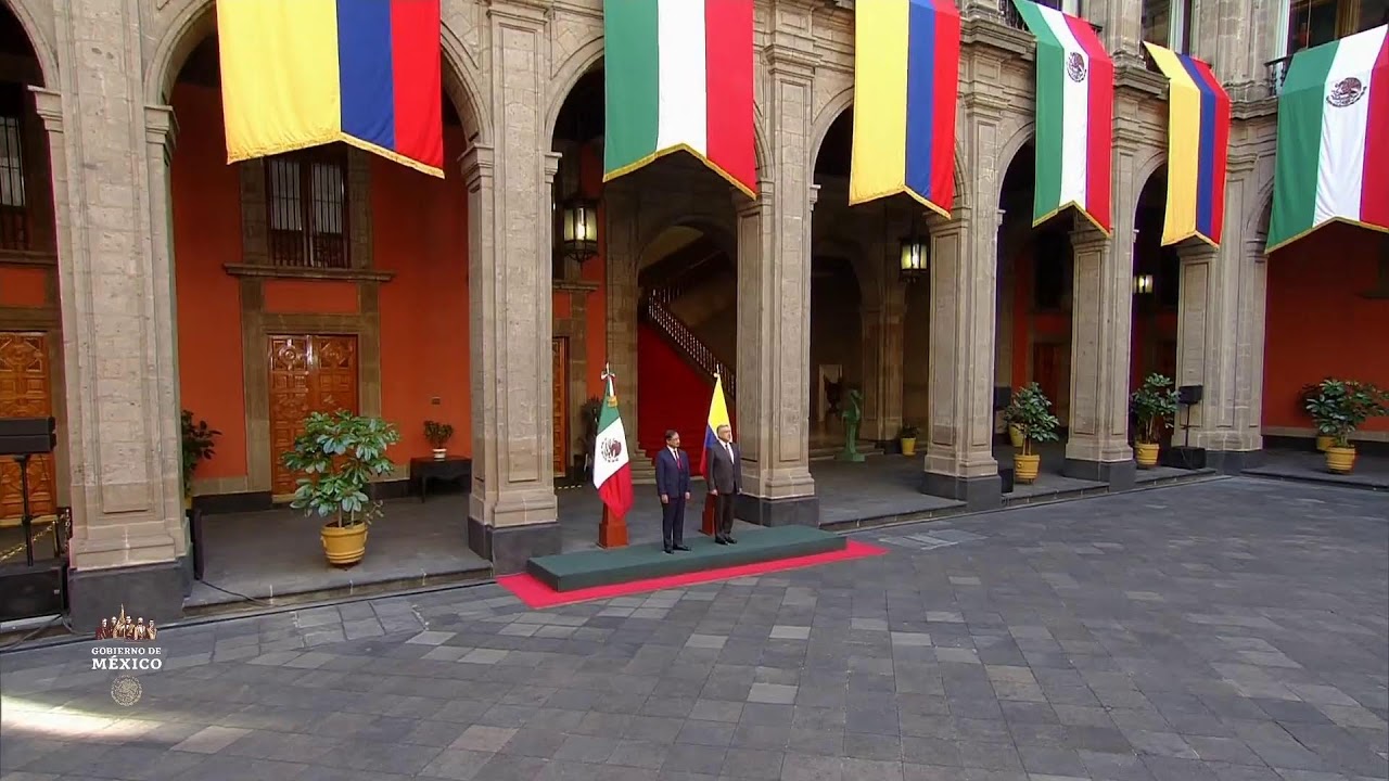 Ceremonia de bienvenida. Visita oficial del presidente de la República de Colombia, Gustavo Petro…