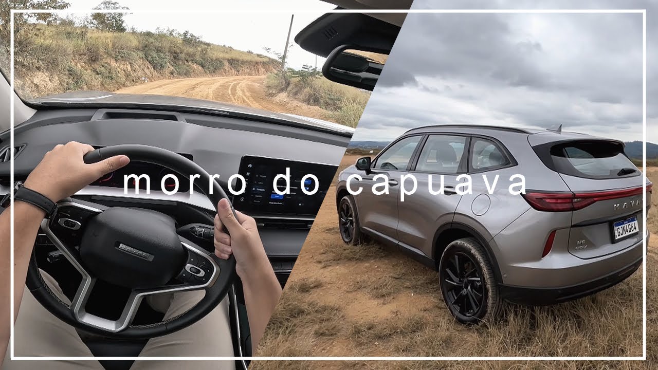 Dá para encarar um percurso off-road de GWM HAVAL H6 HEV 2025? | TRILHA MORRO DO CAPUAVA - SP 🔥