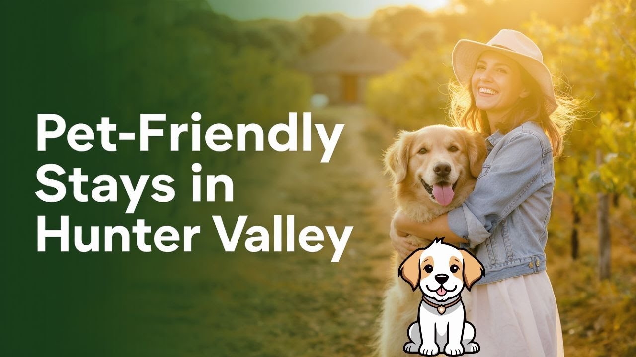 Pet Friendly Accommodation Hunter Valley | Where to Stay with Your Pet in Hunter Valley