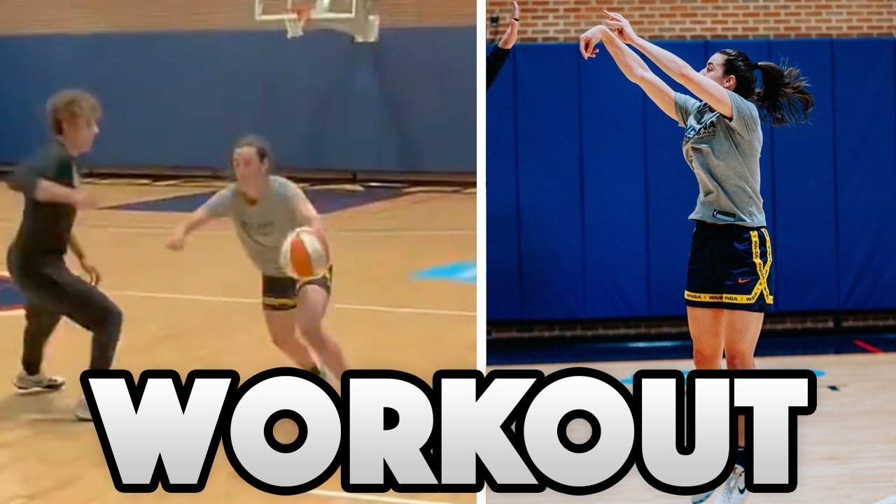 FIRST Caitlin Clark Workout Footage Has Fans HYPED For 2026 WNBA Season...
