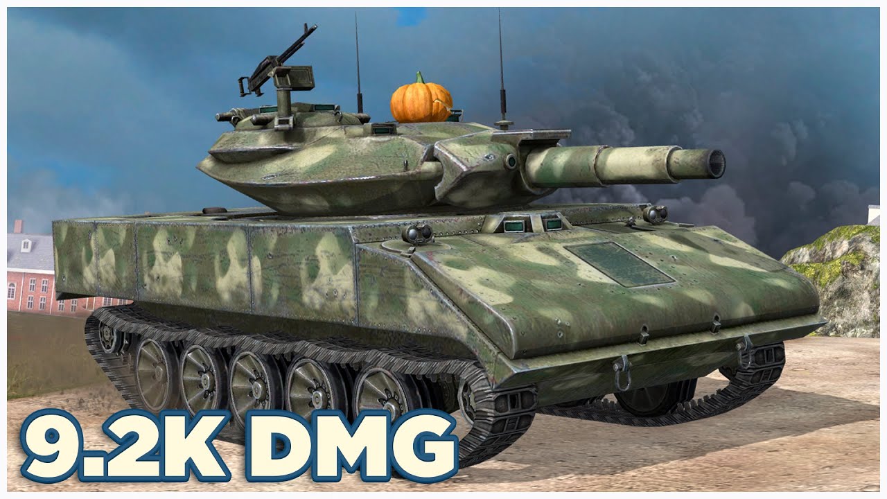 XM551 Sheridan • 9.2К УРОНА • 4 ФРАГА • WoT Blitz
