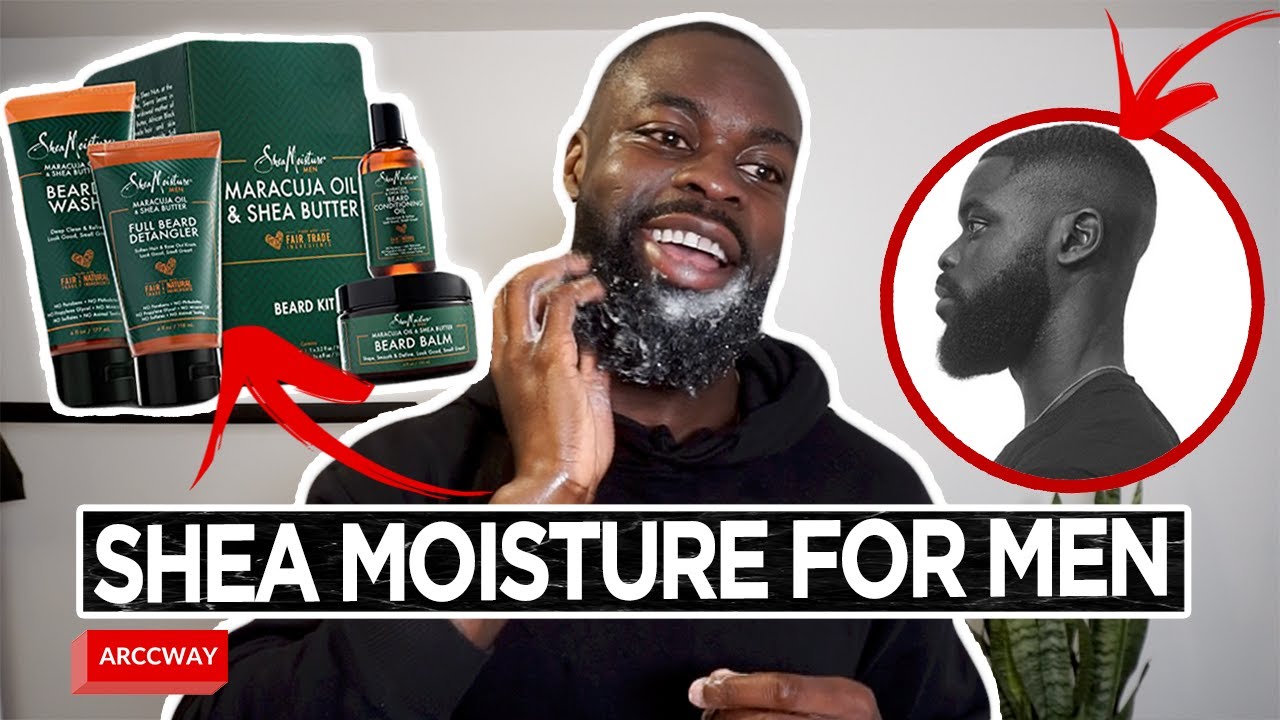SheaMoisture Beard REVIEW Men Collection Kit! BEARD GROWTHER Product ROUTINE  #DefineYourBeard