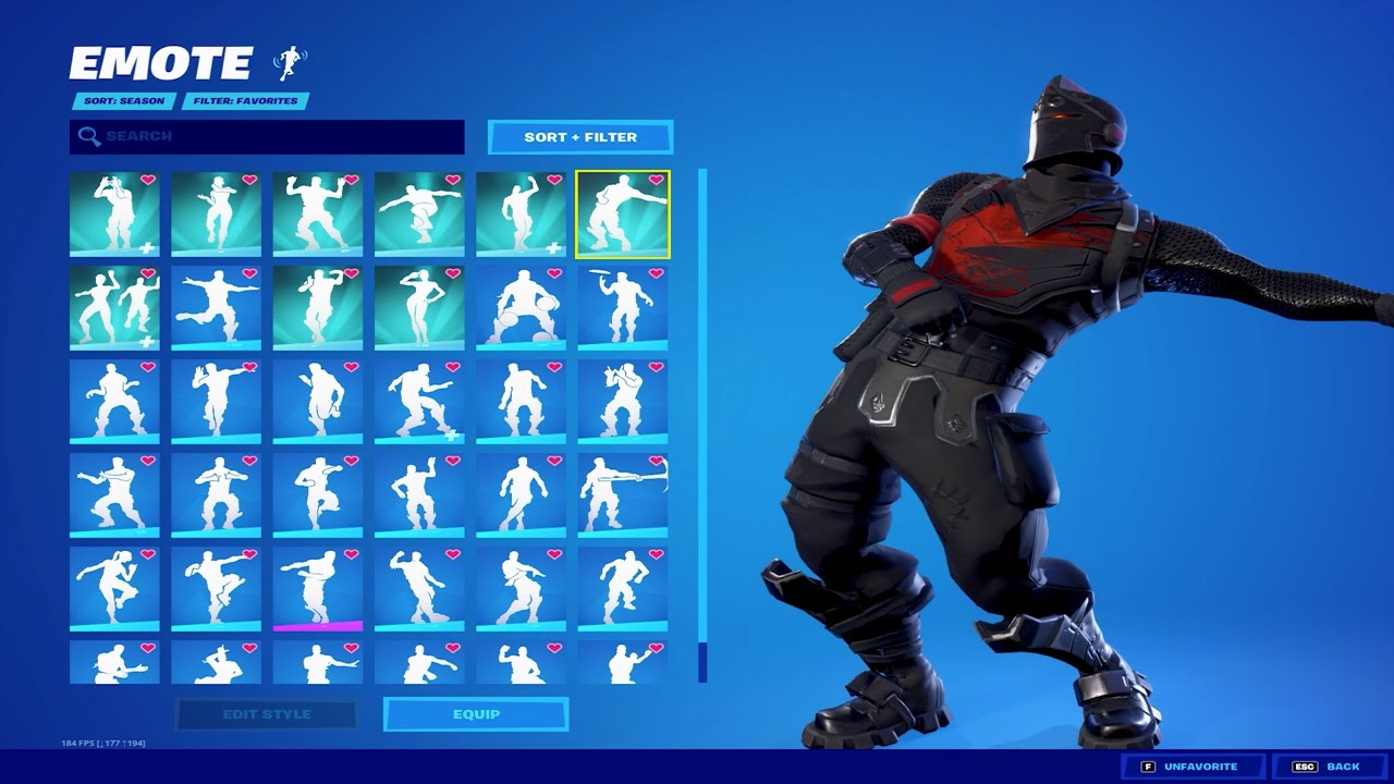 Fortnite dance in locker for TikToks!!