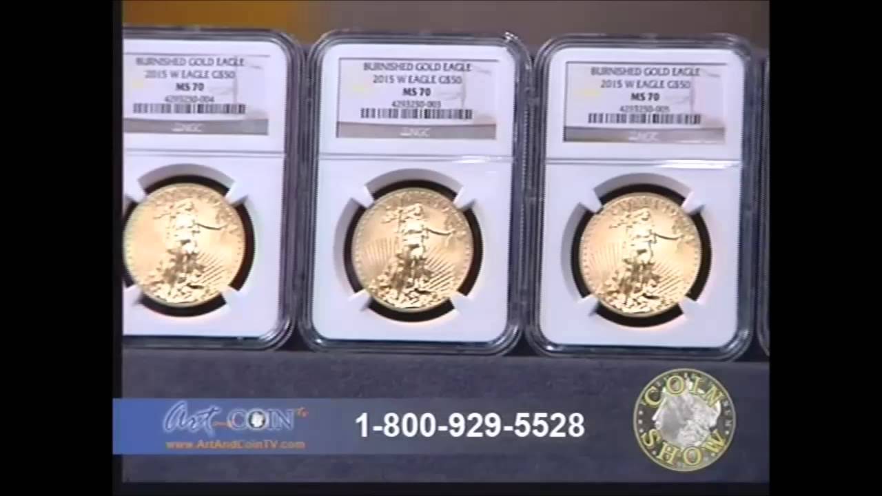2015-W Burnished American Gold Eagle on Art and Coin TV