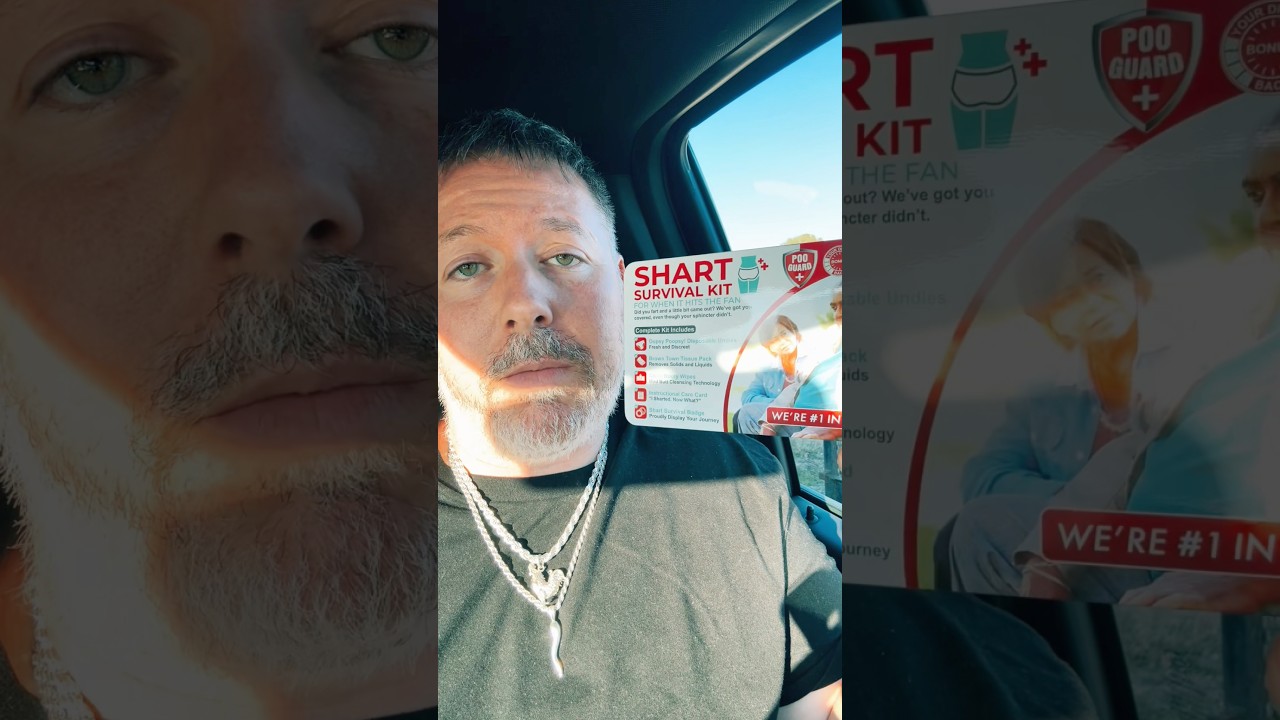 Не выходите из дома без него! #shart #shartkit #survivalkit #wipes #bestgaggiftsfor2026