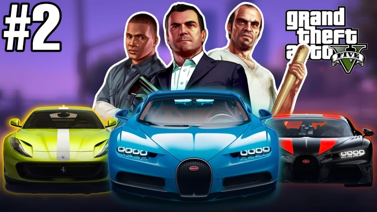 FRANKLIN AND LAMAR STOLE 2 SUPERCARS 😱 | GTA 5 GAMEPLAY #2