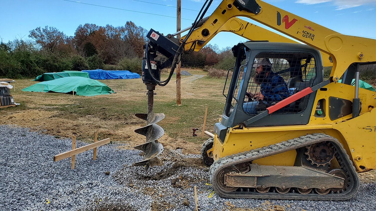 Breaking Ground On Our Self Built Home - Digging Footers