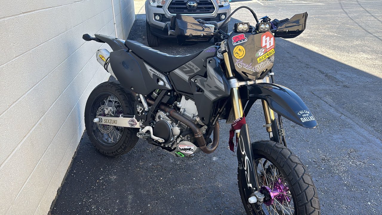 2024 DRZ400 supermoto MODS