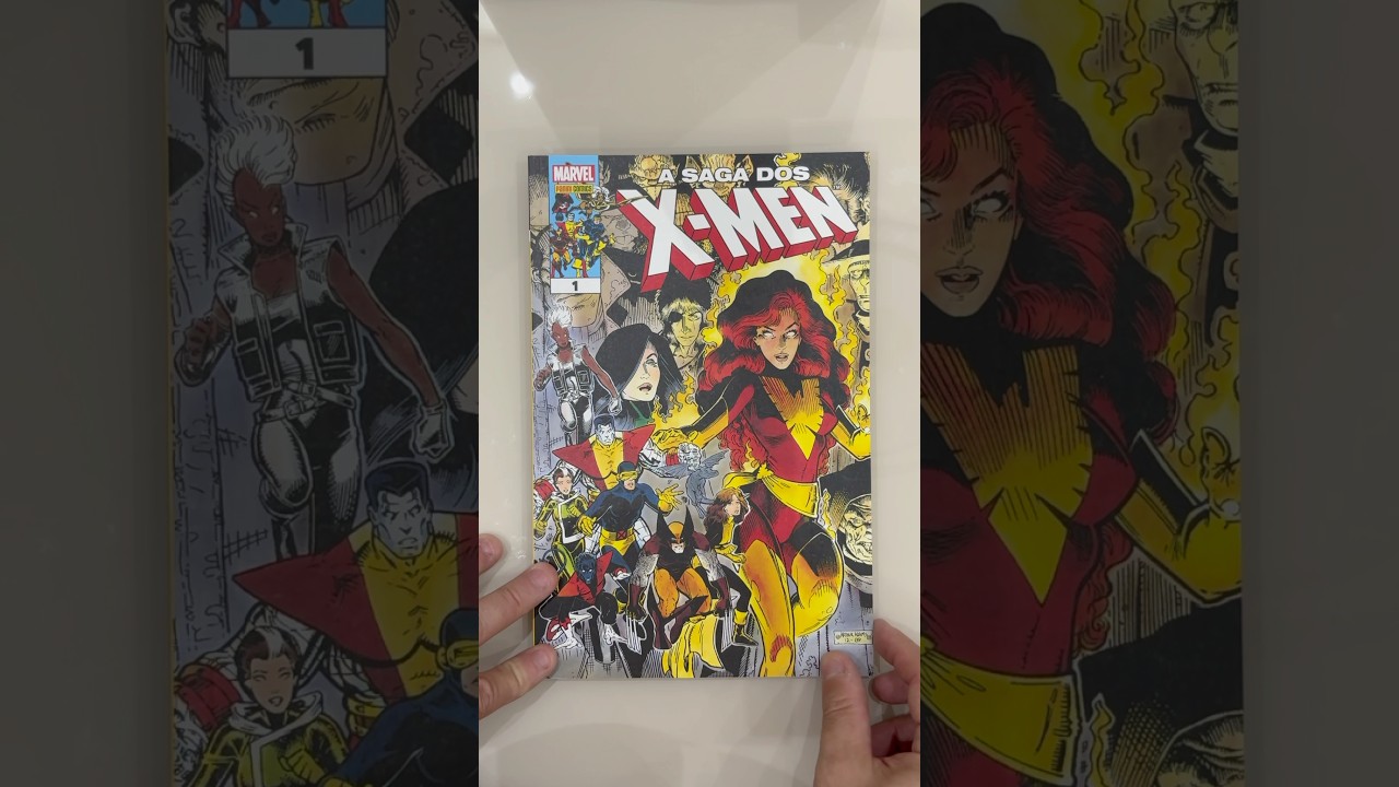 A Saga dos X-Men n&deg;1 - Editora Panini #xmen #quadrinhos #hqs #marvel #wolverine