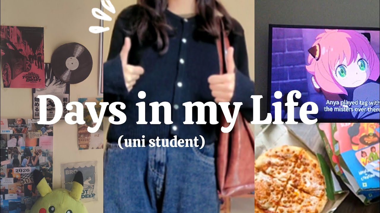 College Days in my Life 📚| new sem, watching anime, notes taking📒