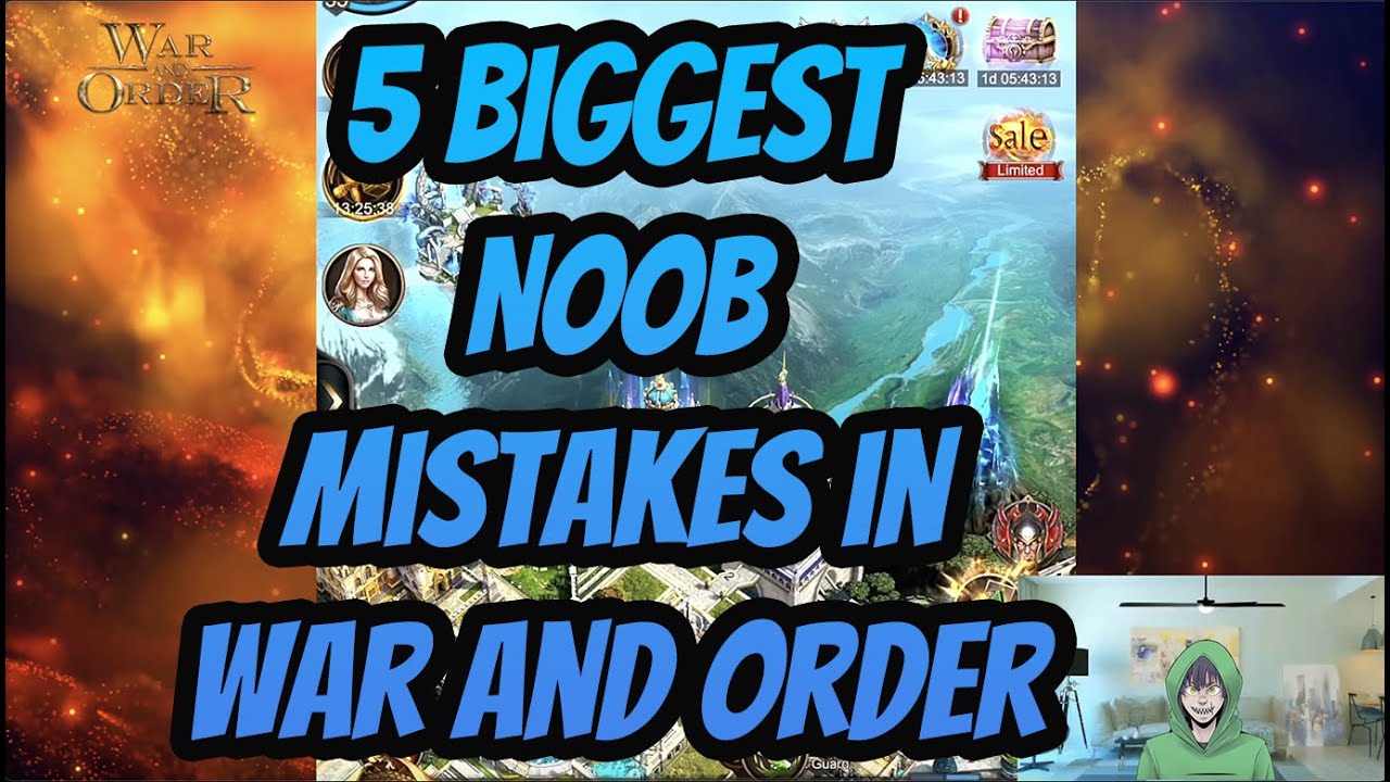 War and Order — 5 самых больших ошибок новичков в игре