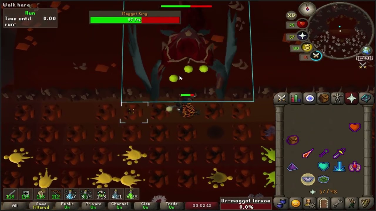 Maggot King - Range guide!