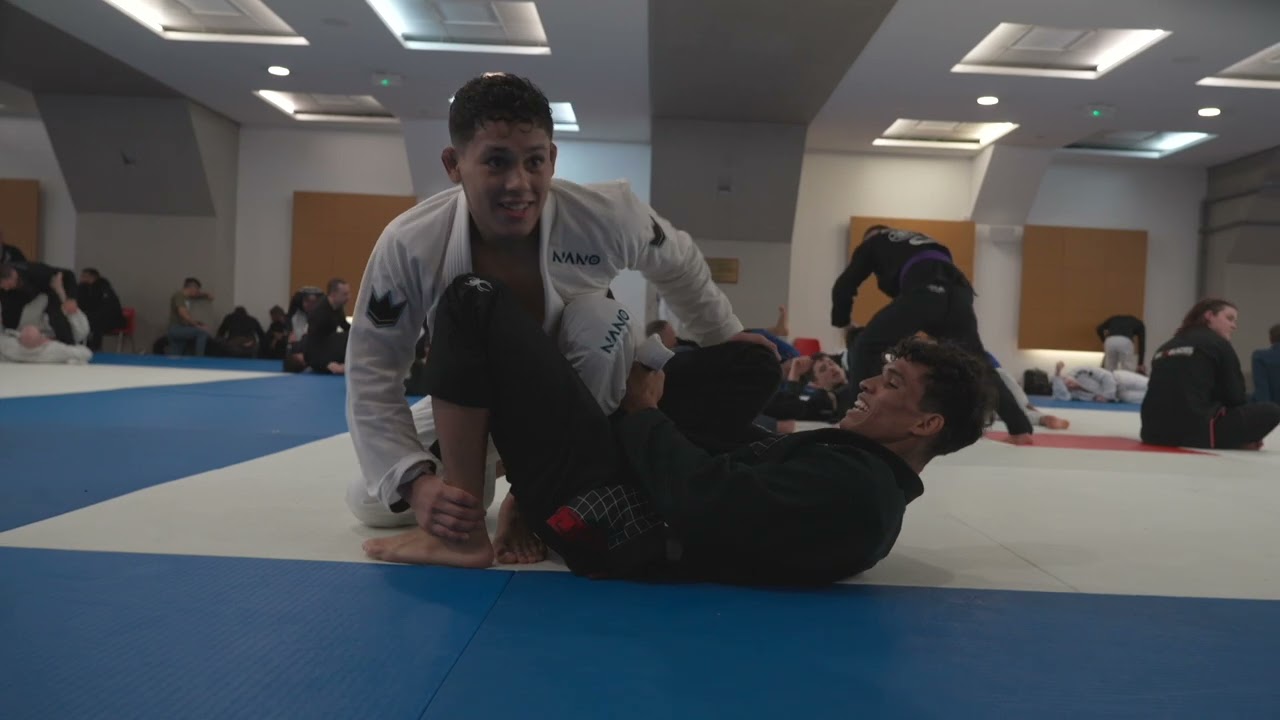 Mica Galvão and Diego Sodre Train Before IBJJF Euros