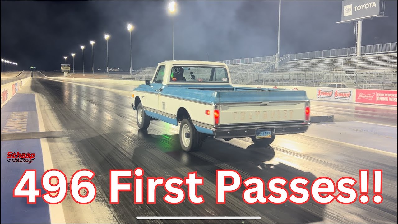 FIRST Passes with the NEW 496 Big-Block!!!
