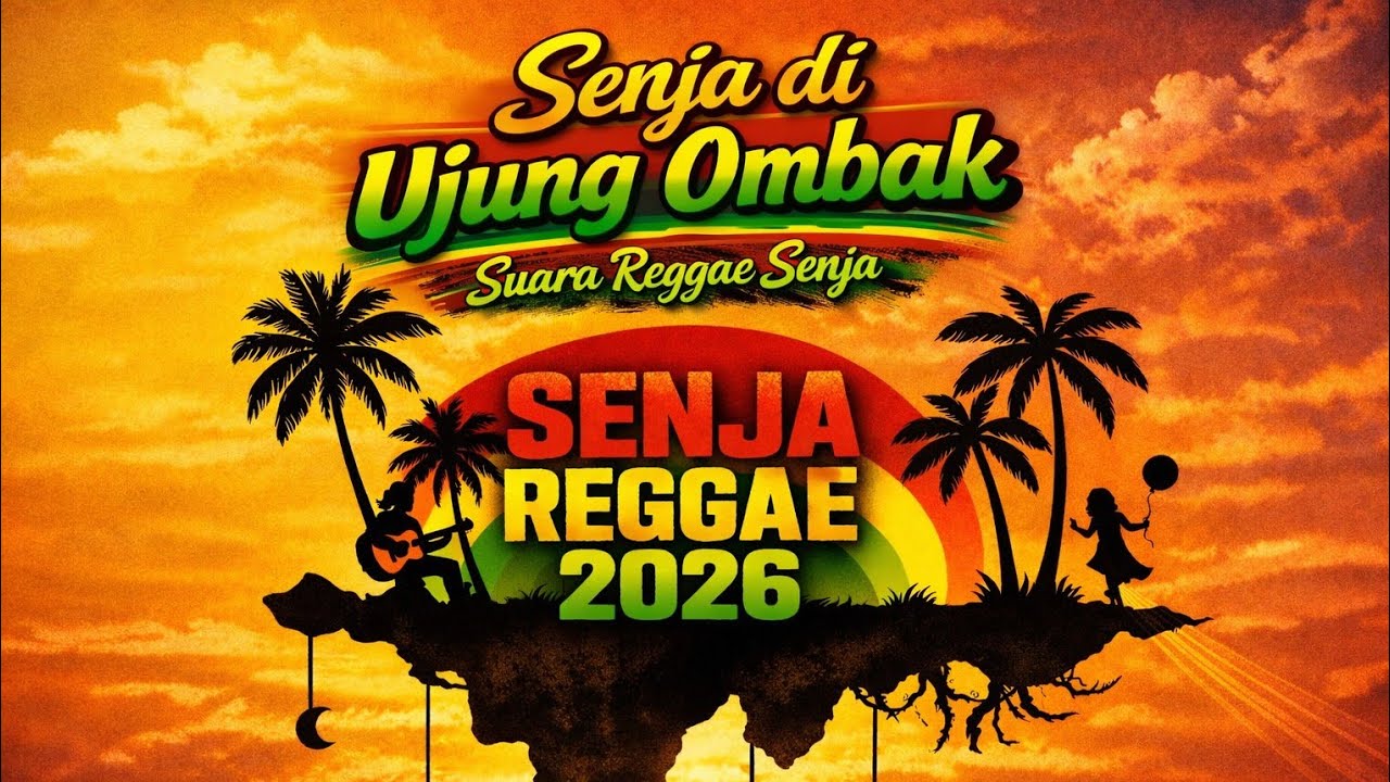 Senja di Ujung Ombak 🌅 Roots Reggae Rasta Dub 2026 | Sunset Positive Vibes