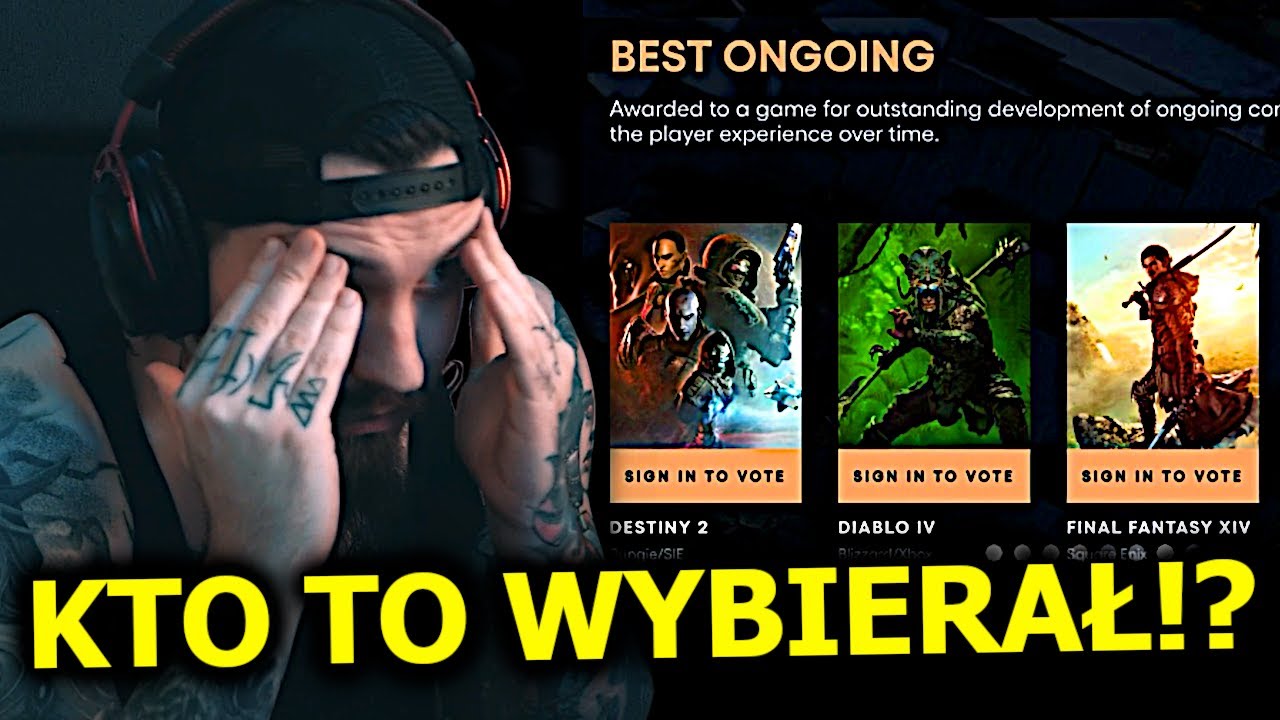 Nominacje do The Game Awards To Nieśmieszny ŻART