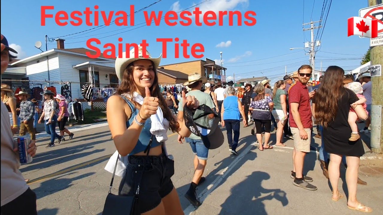 Saint Tite Québec Canada. Festival Western