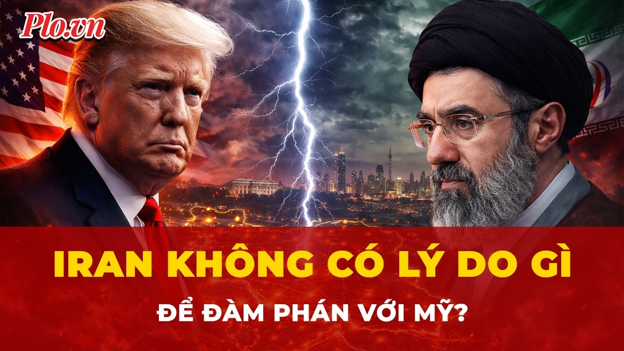 Iran dội ‘gáo nước lạnh’ vào ông Trump, tuyên bố không có lý do để đàm phán với Mỹ? | Tin nhanh