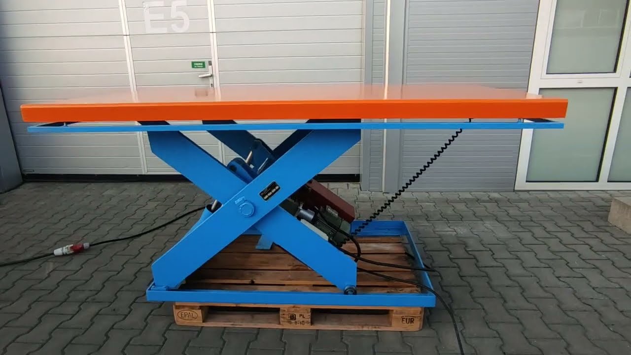 TRANSLYFT STÓŁ RAMPA PODNOŚNIK NOŻYCOWY 2T 200x100  mttech.pl