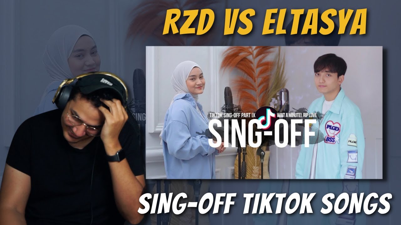 RZD vs Eltasya Natasha | SING-OFF TIKTOK SONGS | PART 9 | REACTIONS