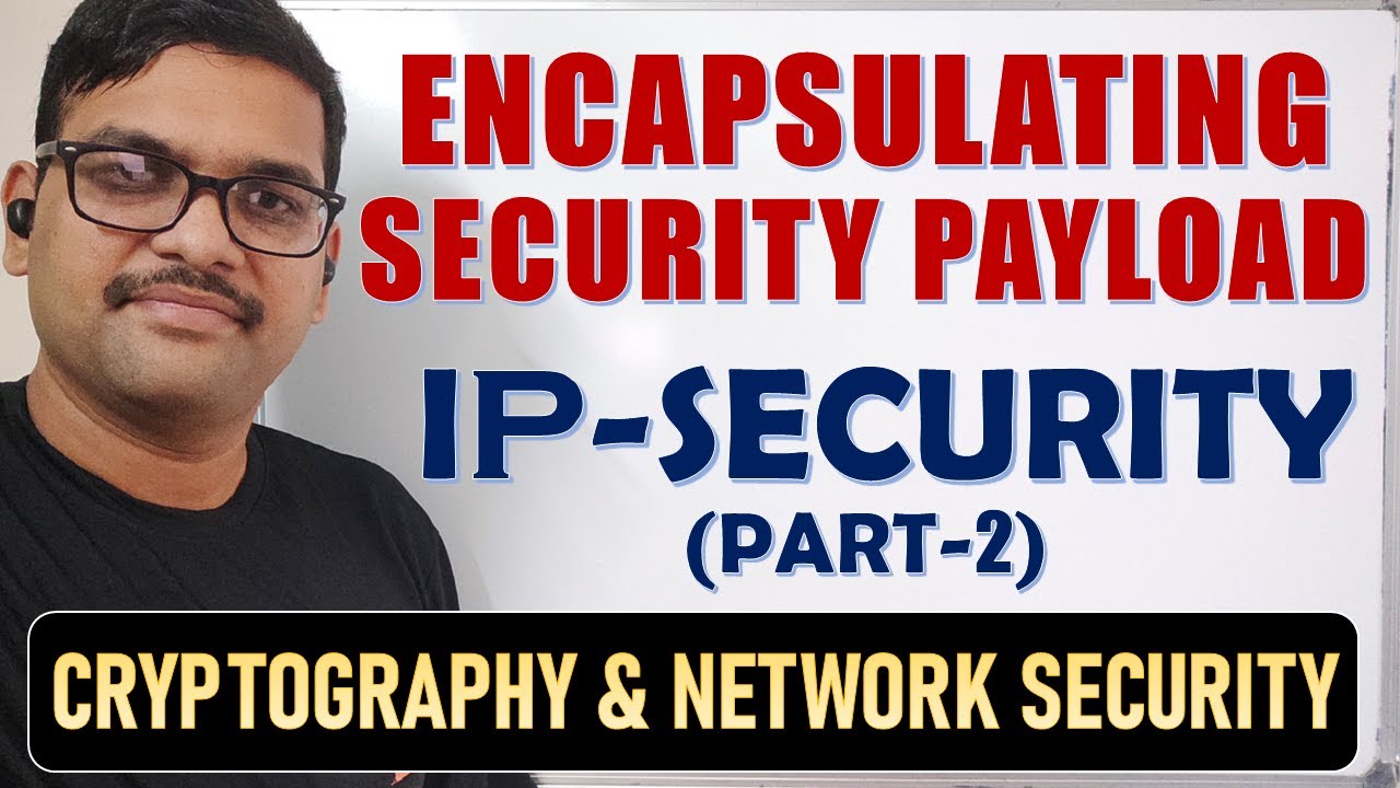 24-IP Security (IPSec) Part 2 🔐 | Encapsulating Security Payload (ESP) Explained