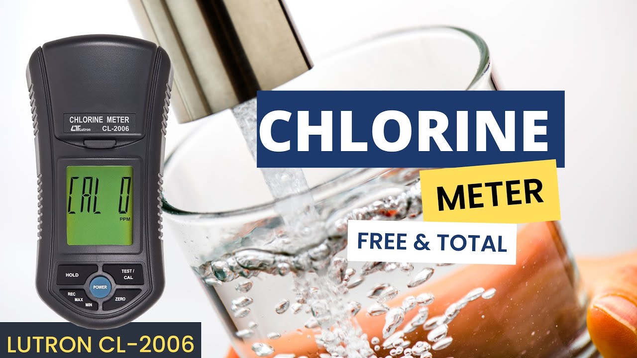 Lutron CL-2006 II Rekomendasi Chlorine Meter II Mudah Penggunaan II Mudah Kalibrasi