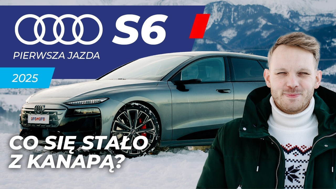 Audi S6 e-tron jest nowe, ale pasażerowie zatęsknią za starym A6 | Pierwsza jazda OTOMOTO News | OML