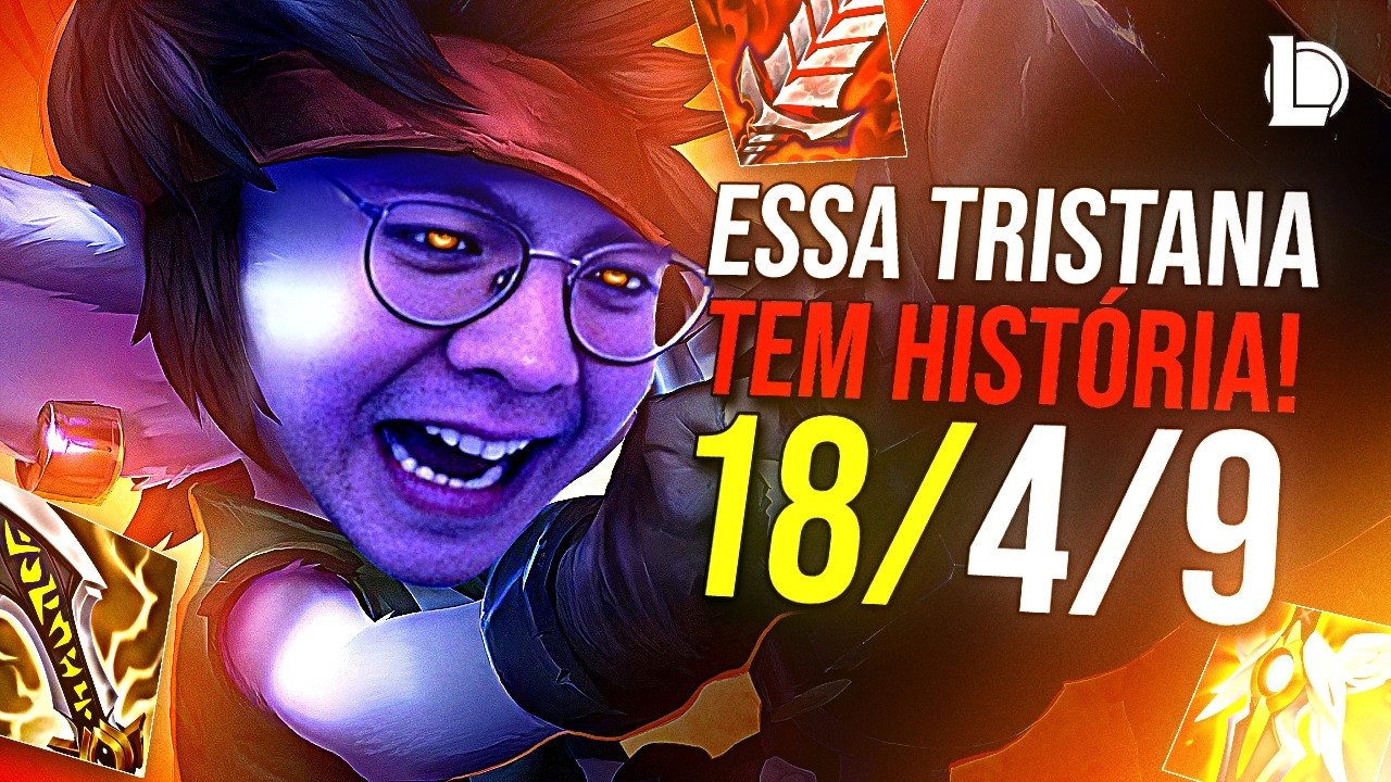 TEM QUE RESPEITAR MINHA TRISTANA! - LEAGUE OF LEGENDS