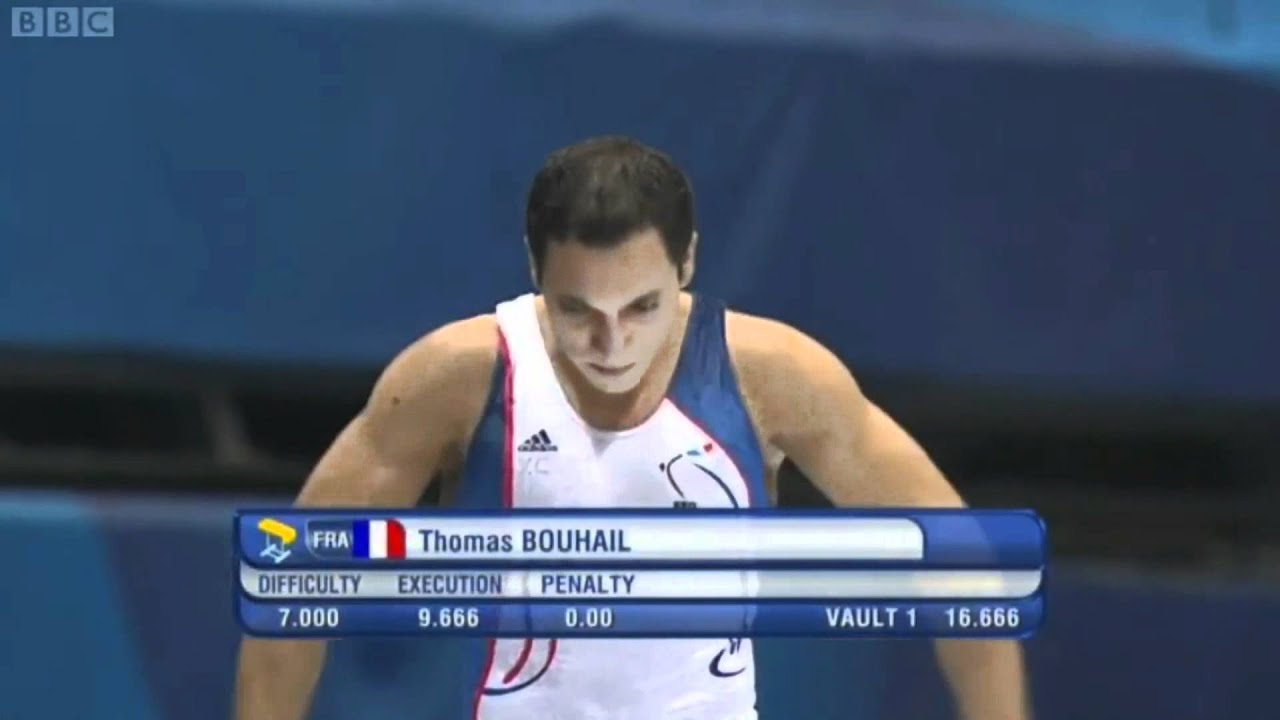 Thomas Bouhail - Vault - 2011 World Championships - Event Final