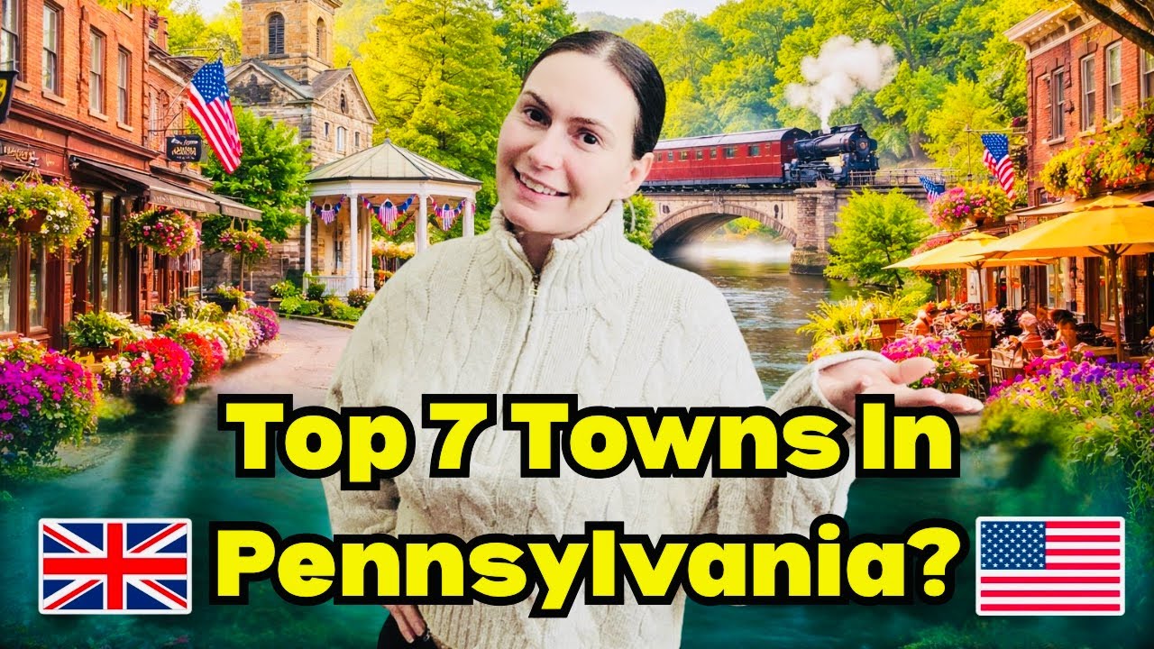 Brit Reacts | 7 Most Beautiful Towns in Pennsylvania