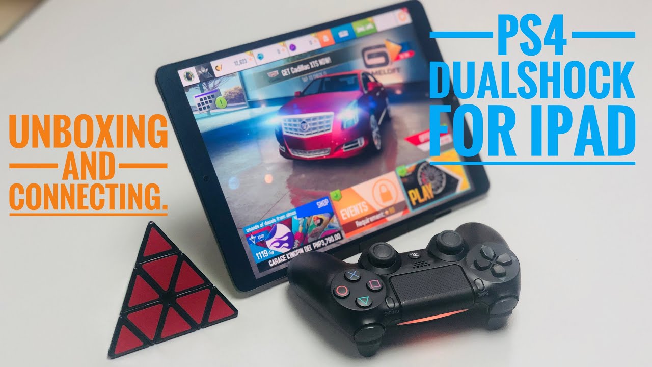 Unboxing and Connecting PS4 DualShock Controller for the iPad | Shopee Unboxing