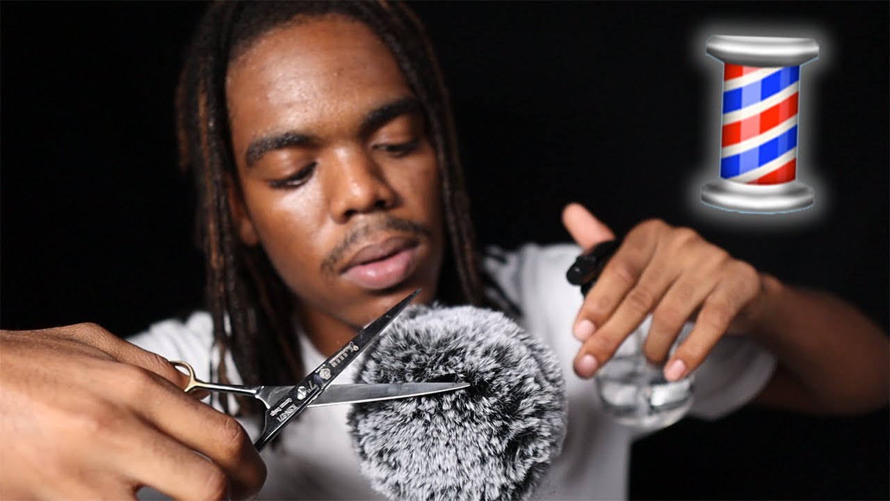 💈ASMR💈 Barbershop Haircut & Shave for SLEEP