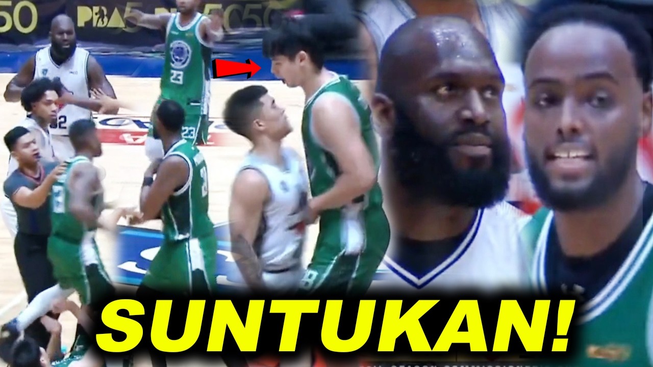 LAKAS NG TERRAFIRMA 3-0! Magsusuntukan ang mga import! Pumalag ang Rookie kay Ilagan!